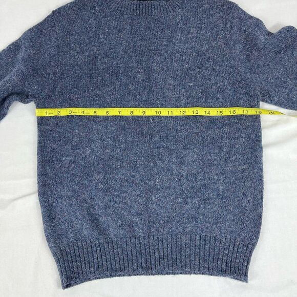 Vintage Jantzen Navy 100% Wool Sweater Made in USA Size Small - Picture 3 of 4